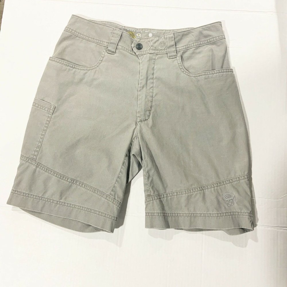 [SOLD] Mountain Hardwear Cargo Shorts Mens Size 30 Hiking Outdoors Trail Gray